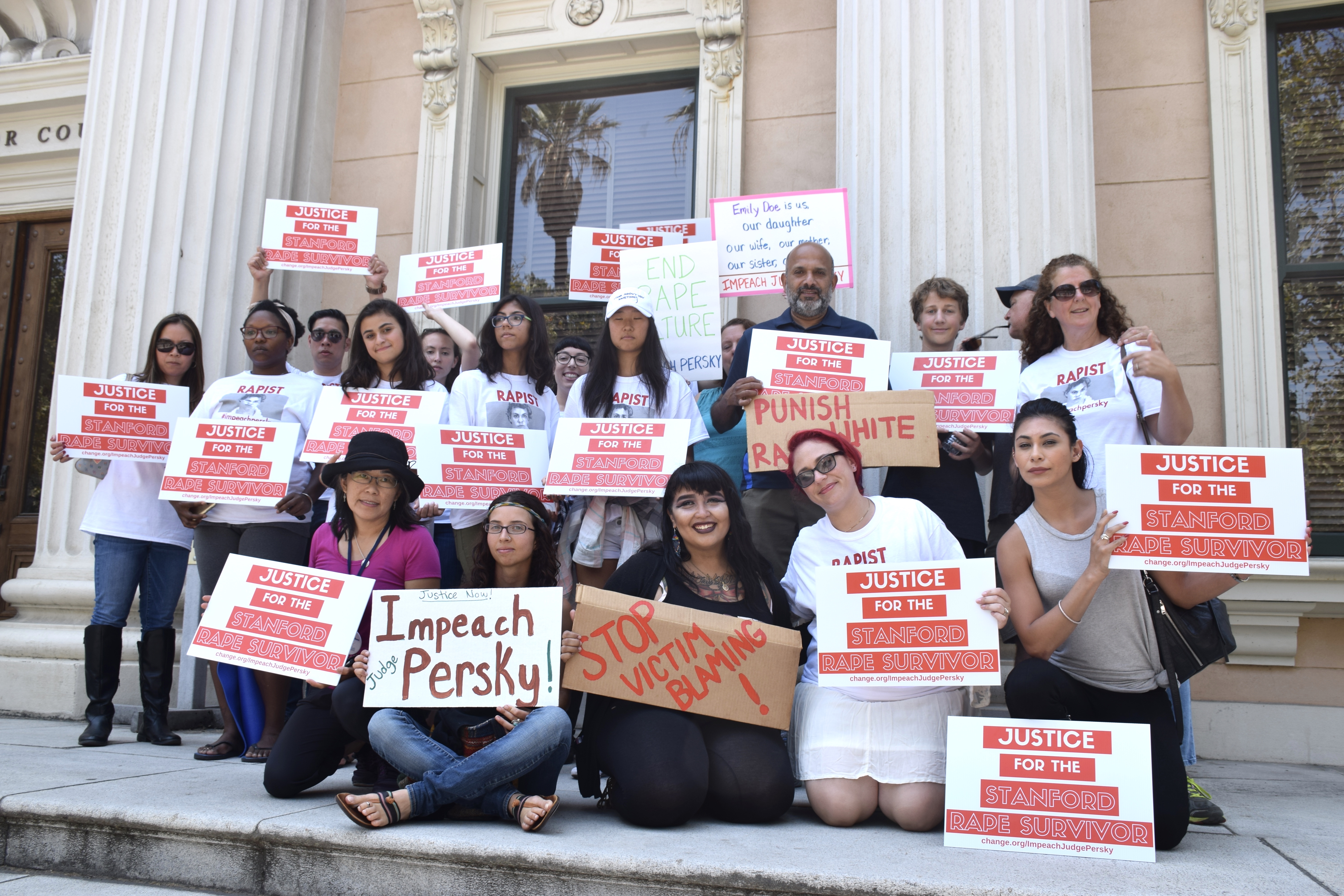 With support from our campaigns team, a group of young activists delivered over 1 million signatures calling on California’s judicial system to deliver justice to survivors of sexual assault.